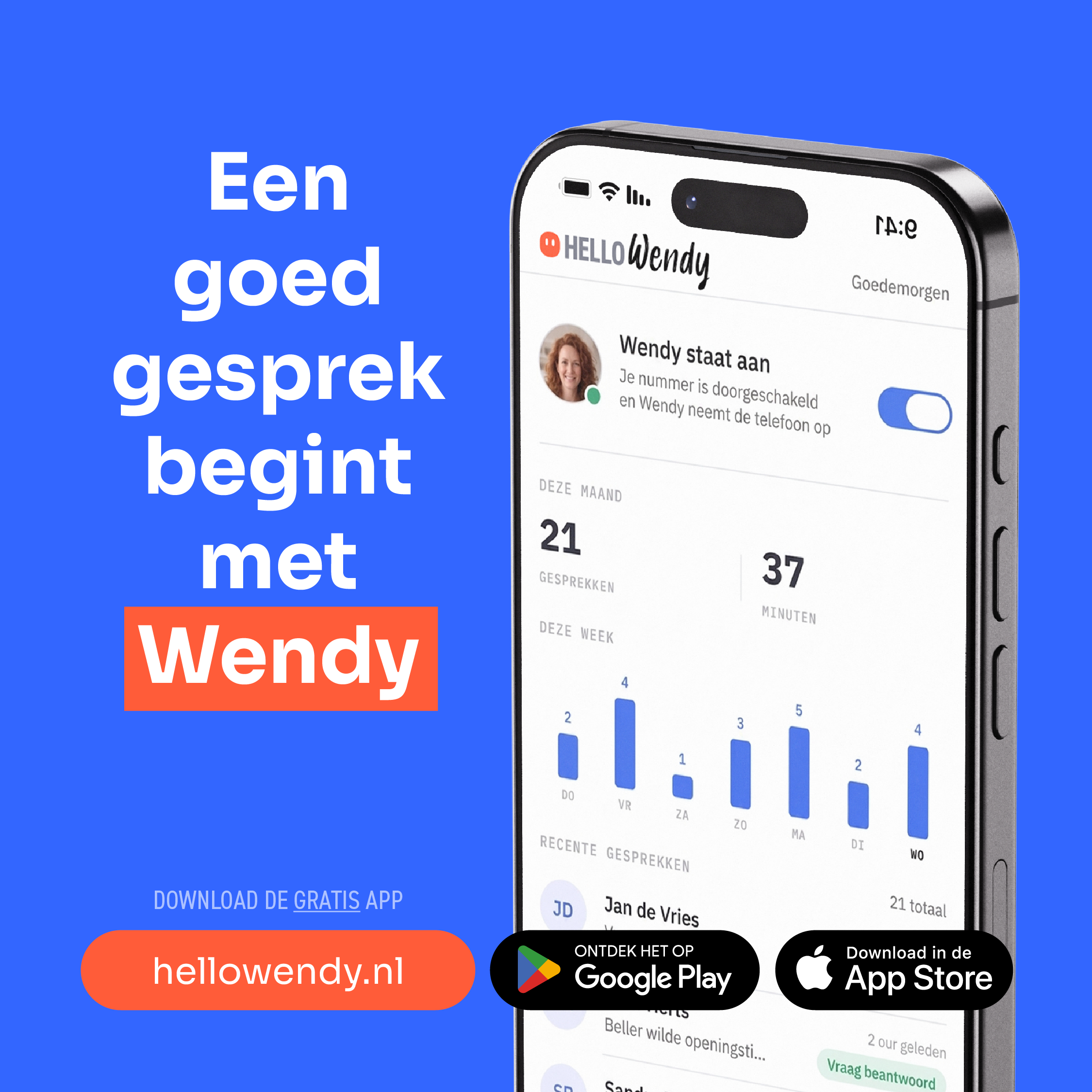 Advertentie van Hello Wendy — Advertentie 600